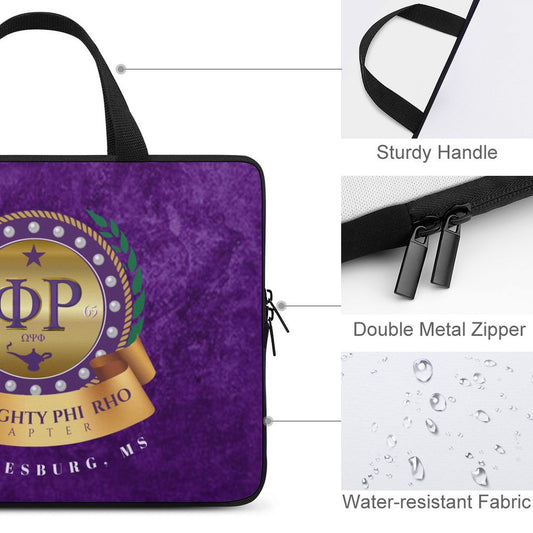 Phi Rho Crest Laptop Bag (Multiple Sizes)